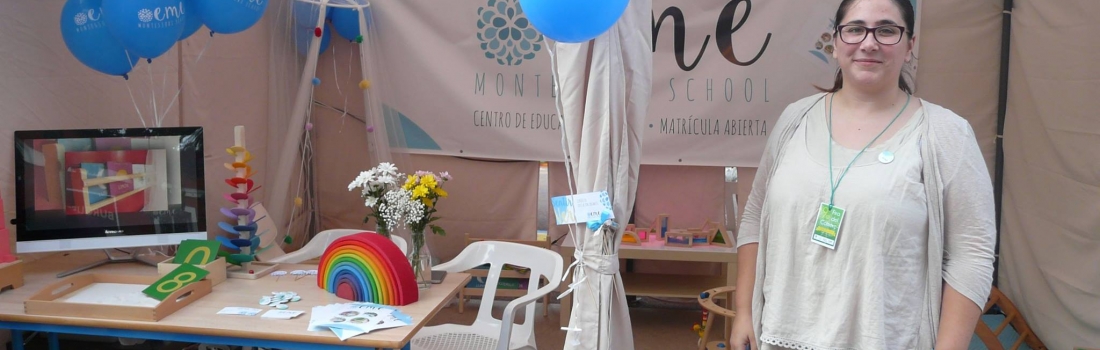 Eme Montessori School en la feria del comercio